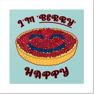 Desserts - Im BERRY happy Posters and Art